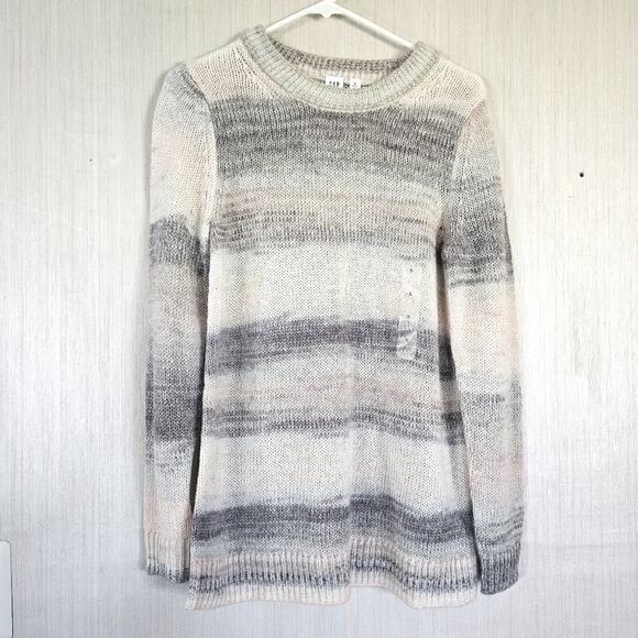 GAP Forever Cozy Sweater Crew Neck Space Dye Long Sleeve - size S - NWOT - Picture 2 of 7